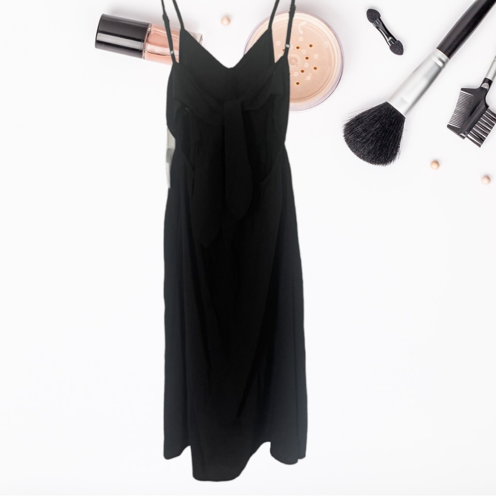 Universal Thread Black Backless Dress